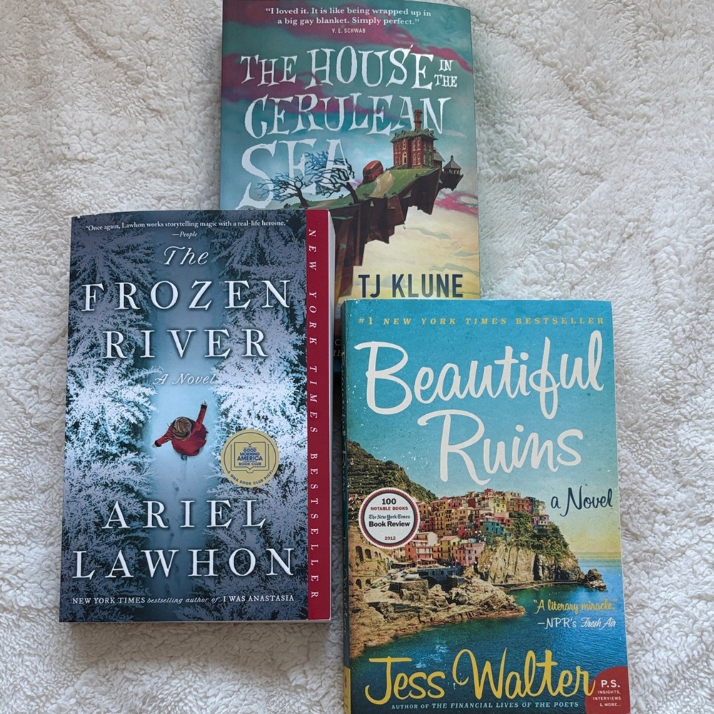 NY TIMES BESTSELLERS- Set of Three Novels - New! 📚